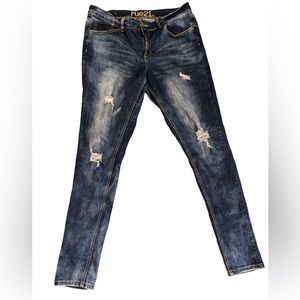 Denim Distressed Jeans